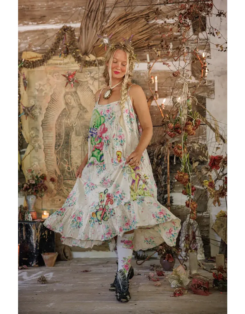 Magnolia Pearl Dress 1434 Applique Vianney Slip, Bed Of Roses OS koc