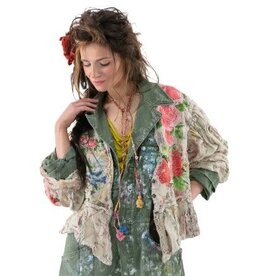 Magnolia Pearl Jacket 662 Floral Applique Monique, Perianth