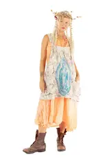 Magnolia Pearl Apron 016 Floral Eli Faye, Moonlight