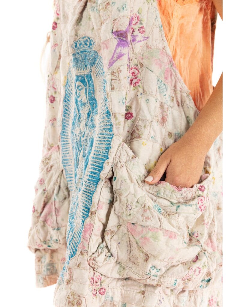 Magnolia Pearl Apron 016 Floral Eli Faye, Moonlight
