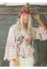 Magnolia Pearl Jacket 899 Eyelet Lise Lotte Piano Shawl, Pinksalt