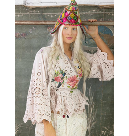 Magnolia Pearl Jacket 899 Eyelet Lise Lotte Piano Shawl, Pinksalt