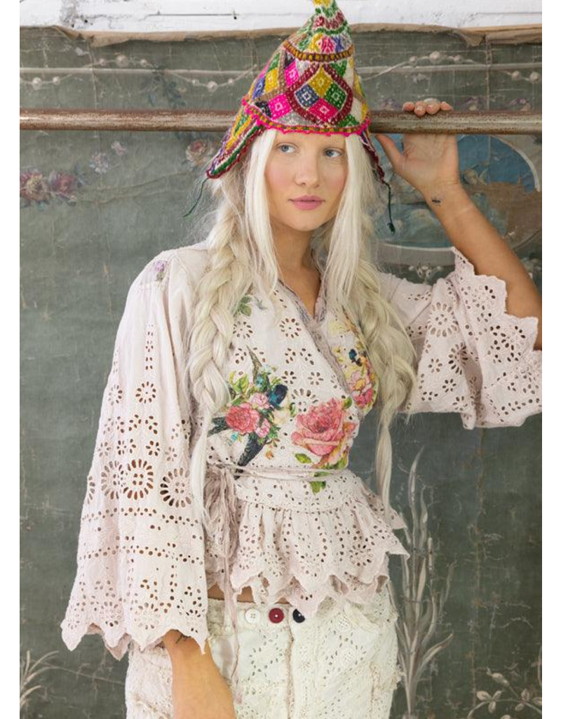 Magnolia Pearl Jacket 899 Eyelet Lise Lotte Piano Shawl, Pinksalt