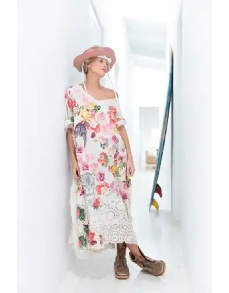 Magnolia Pearl Dress 823 Applique Mattie Belle, Moonlight
