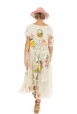 Magnolia Pearl Dress 823 Applique Mattie Belle, Moonlight