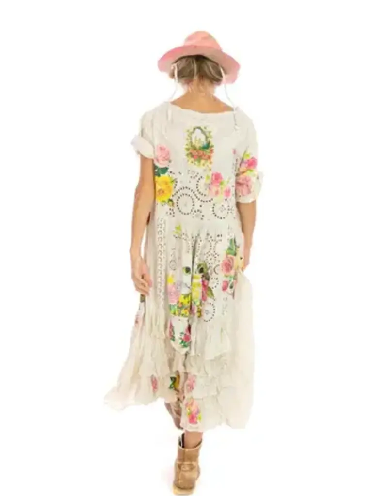 Magnolia Pearl Dress 823 Applique Mattie Belle, Moonlight