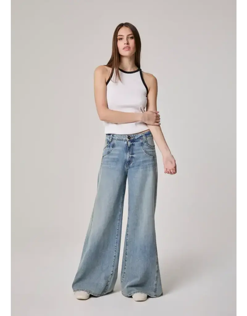 edyson Henry High Rise Super Wide Leg