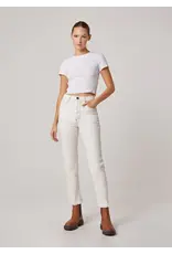 edyson Olivier High Rise Straight w/ Fray Hem