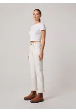 edyson Olivier High Rise Straight w/ Fray Hem