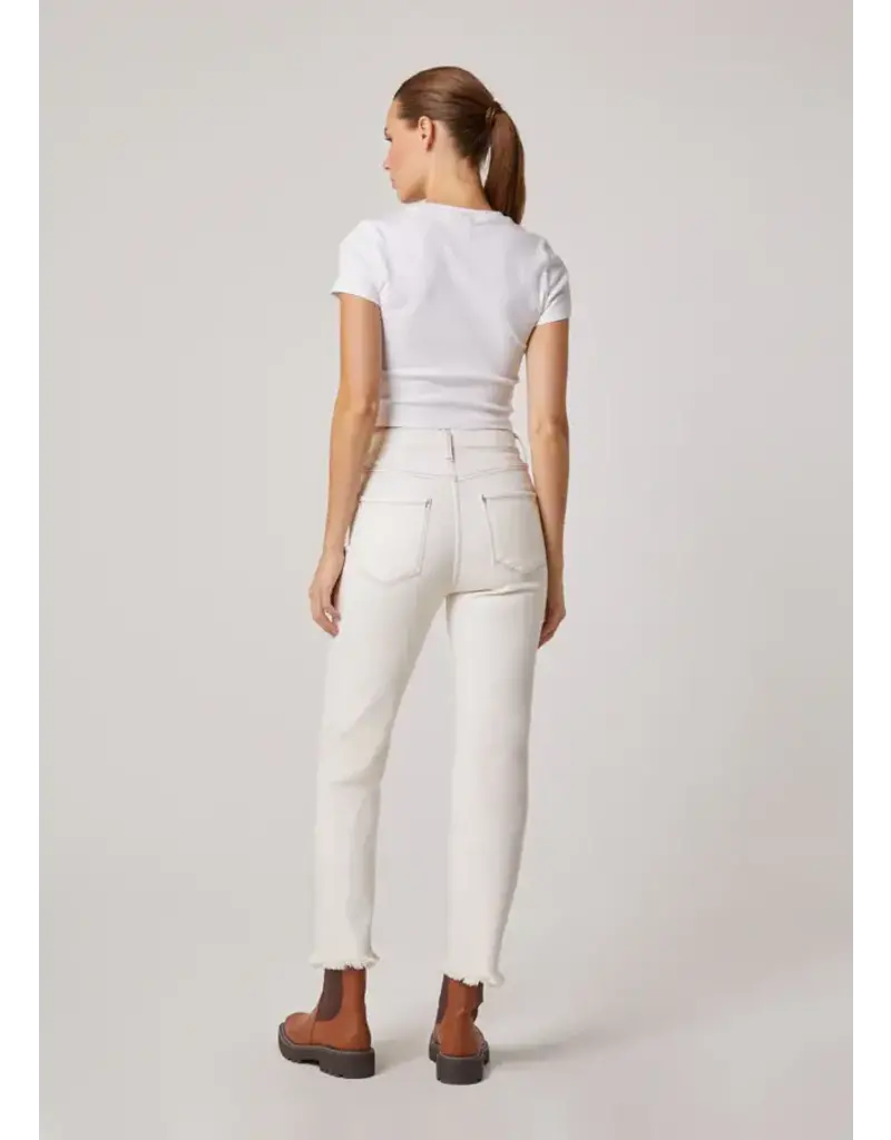 edyson Olivier High Rise Straight w/ Fray Hem