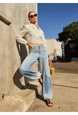 edyson Cary High Rise  Wide Leg Frt & Bck Yoke