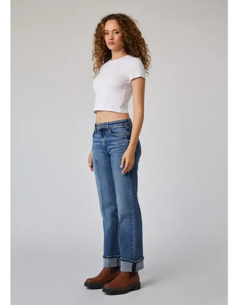 edyson Vincent Slouchy Rollup Wide Leg