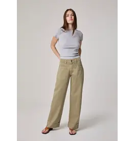 edyson Vincent HR Frt & Bck Yoke, Rollup Raw Hem