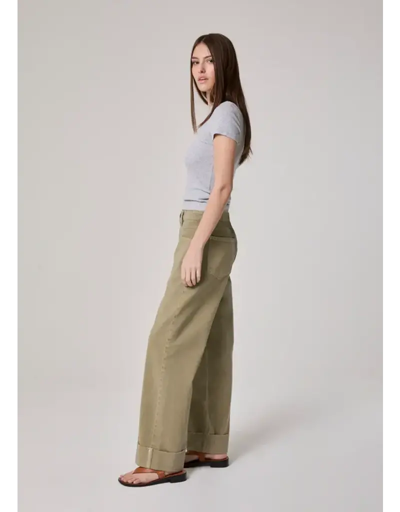 edyson Vincent HR Frt & Bck Yoke, Rollup Raw Hem