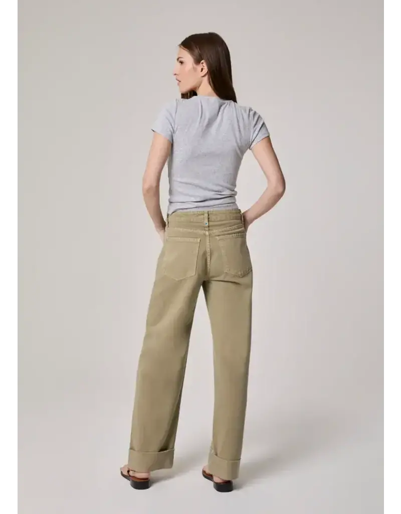 edyson Vincent HR Frt & Bck Yoke, Rollup Raw Hem