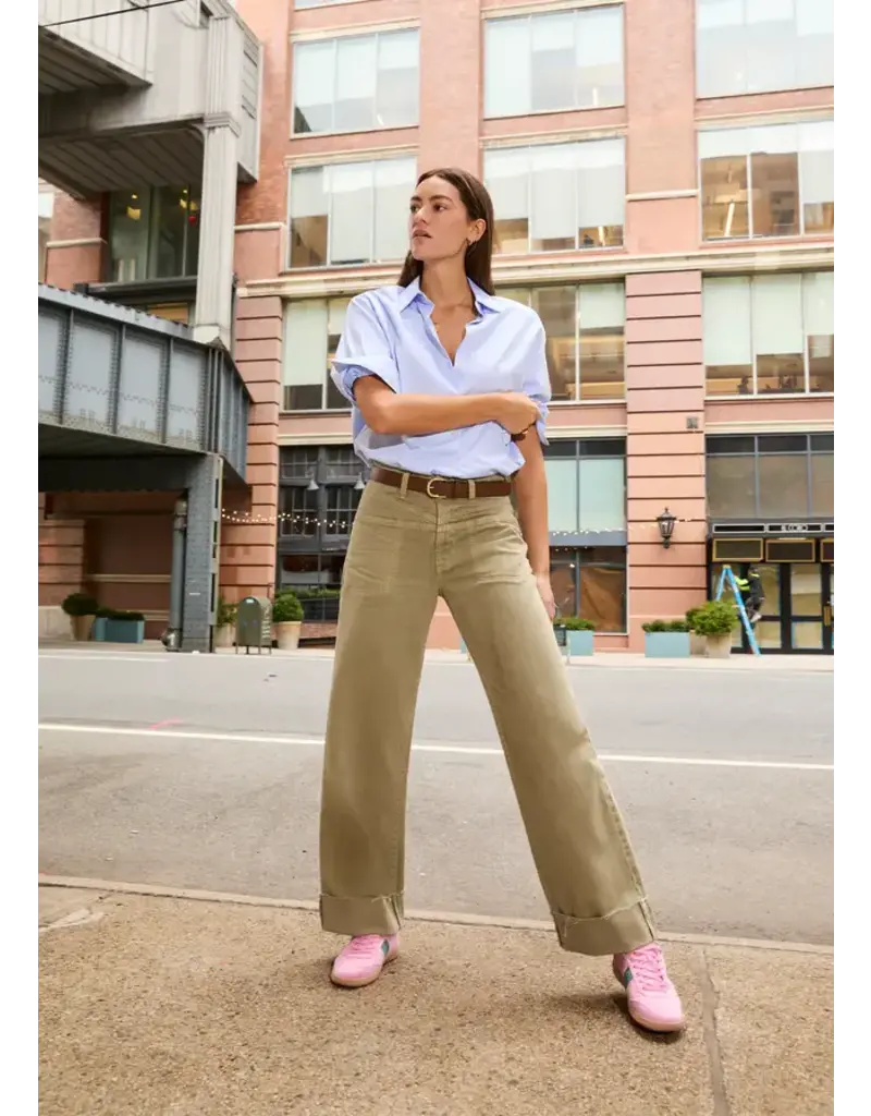 edyson Vincent HR Frt & Bck Yoke, Rollup Raw Hem