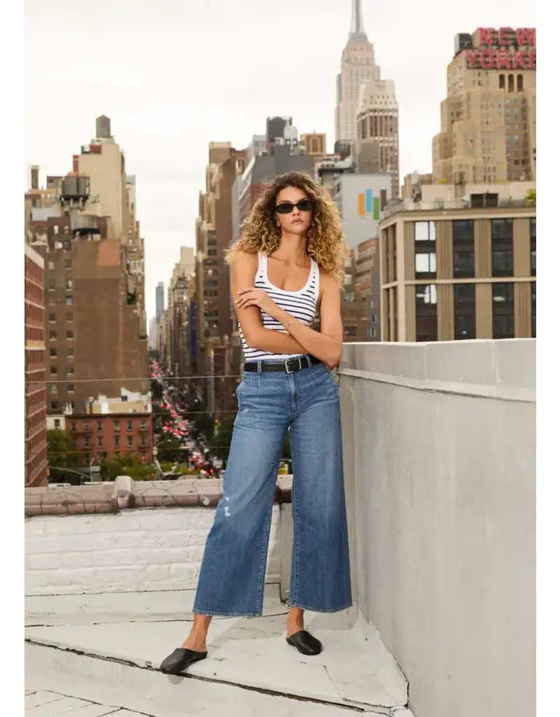 edyson Robbie Welt Side Pkts, Wide Leg Long Inse