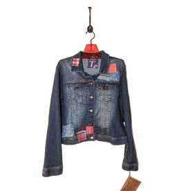 Sue Dreamer SD-85 Hand Embellished Denim Jkt "Lazy G" M/L
