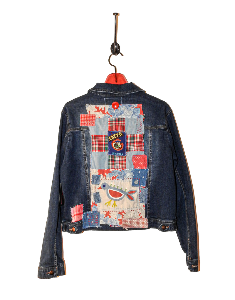 Sue Dreamer SD-85 Hand Embellished Denim Jkt "Lazy G" M/L