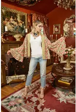 Aratta Nicole Kimono, Vintage Garden Floral OS