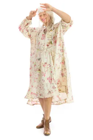 Magnolia Pearl Dress 865 Floral Patchwork Prairie, Starling Rose