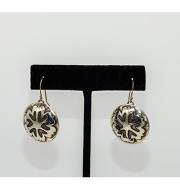 Ray Van Cleve RVC-E16 SS Heart Overlay Earrings large