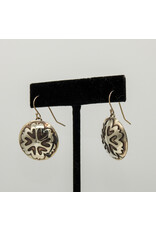 Ray Van Cleve RVC-E16 SS Heart Overlay Earrings large