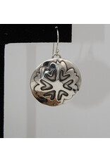 Ray Van Cleve RVC-E16 SS Heart Overlay Earrings large