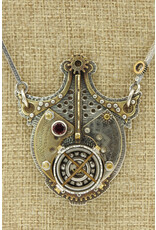 Denise Lee Robertson DLR18 Steampunk Roller Bearing Watch Parts Necklace