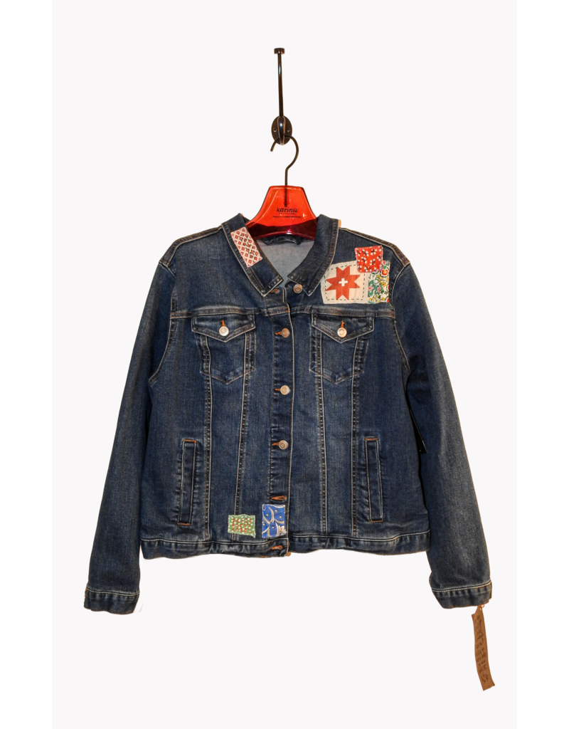 Sue Dreamer SD-93 Hand Embroidered Denim Jkt "Good Things Happen"