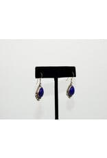 Silver Sun SS-IE707 Lapis and Silver Earrings
