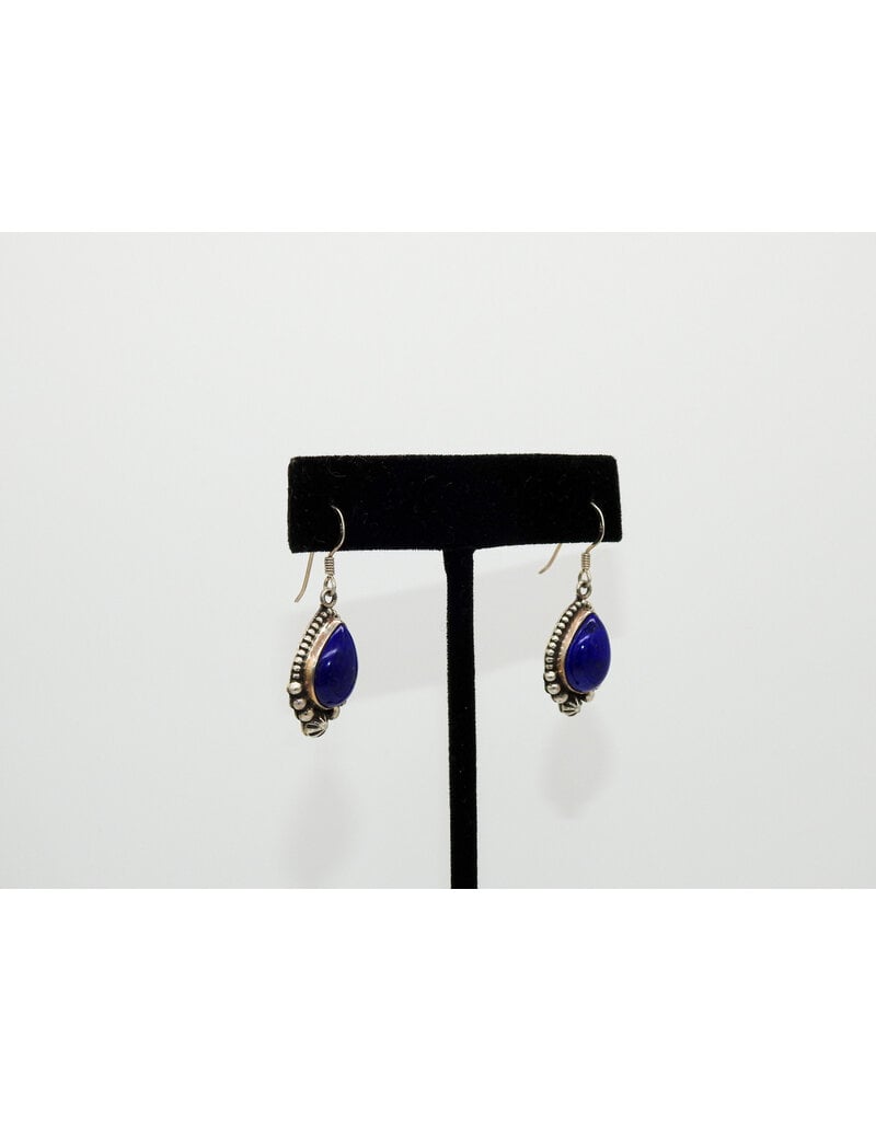 Silver Sun SS-IE707 Lapis and Silver Earrings