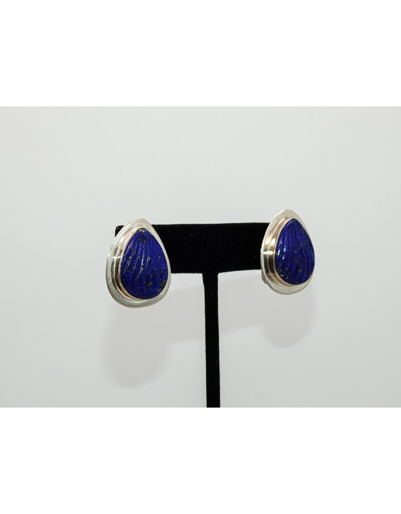 Pam Springall PS2-456 Carved Lapis Post