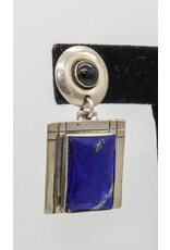 Judy Perlman JP-E166 Sterling Silver w/ Lapis & Onyx