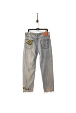 Sarah Majors Art SM Levi's Patch Art, W 34 x L32 Faded