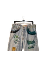 Sarah Majors Art SM Levi's Patch Art, W 34 x L32 Faded