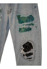 Sarah Majors Art SM Levi's Patch Art, W 34 x L32 Faded