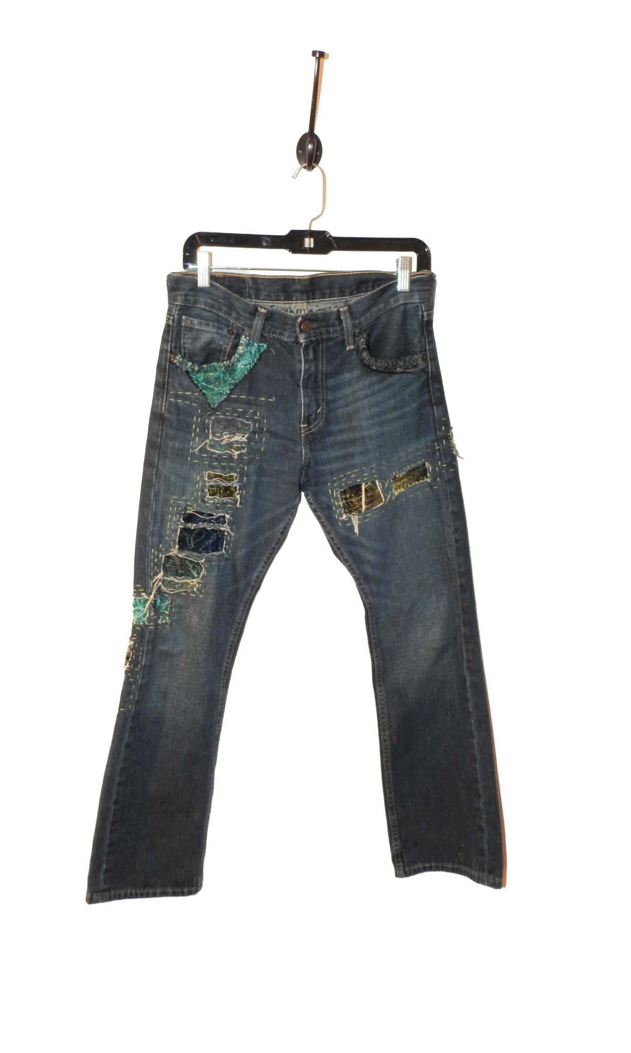 Sarah Majors Art SM Levi's Patch Art, W 29 x L30 deep blue