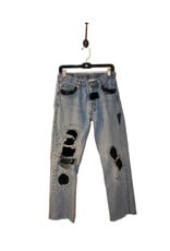 Sarah Majors Art SM Levi's Patch Art, W 30 x L 36 Faded