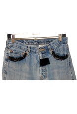 Sarah Majors Art SM Levi's Patch Art, W 30 x L 36 Faded
