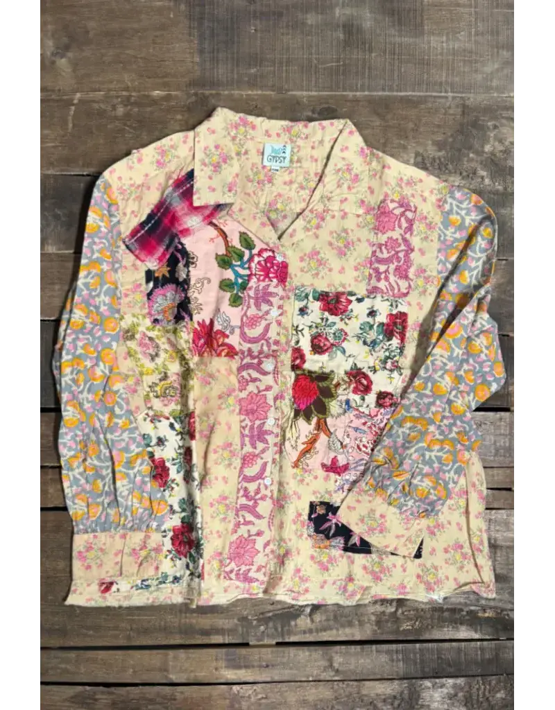 Jaded Gypsy Floral Gardens Walks Tops