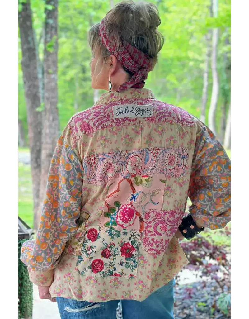 Jaded Gypsy Floral Gardens Walks Tops