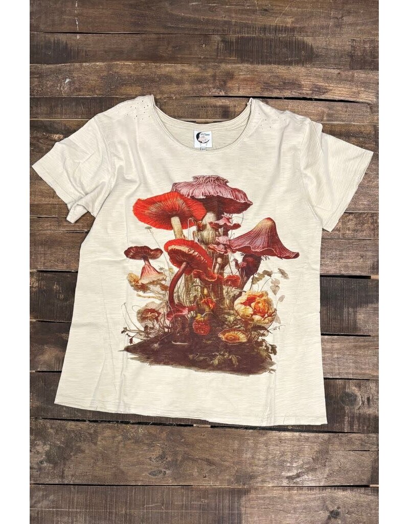 Jaded Gypsy Moon Dance Tee - Lovely Mushrooms