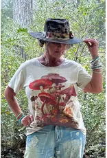 Jaded Gypsy Moon Dance Tee - Lovely Mushrooms