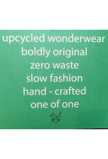 Origami Crane Clothing OC Blue Long Flannel w/Cross M/L T-405