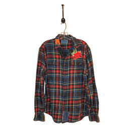 Sue Dreamer SD-120 Hand Sewn Patch , Grn, Blu, Red , Rose L