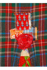 Sue Dreamer SD-120 Hand Sewn Patch , Grn, Blu, Red , Rose L