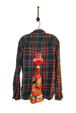 Sue Dreamer SD-120 Hand Sewn Patch , Grn, Blu, Red , Rose L