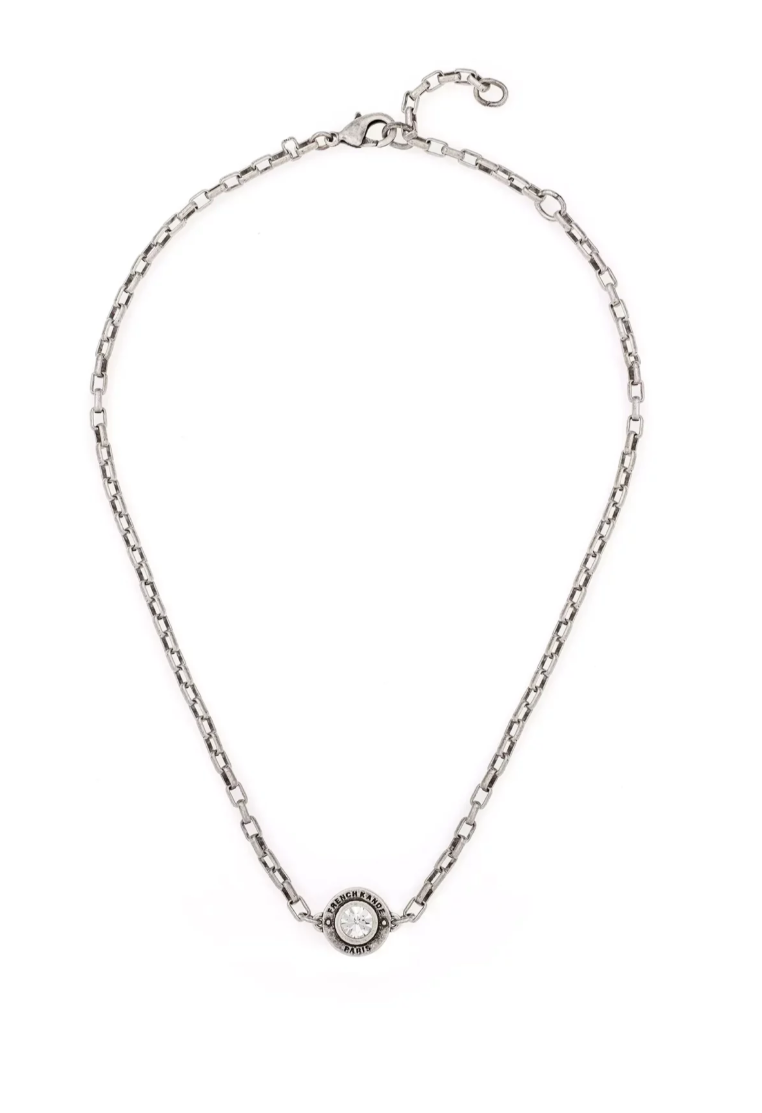 French Kande 15"-18" SS Plated Loire Crystal Annecy