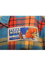 Sue Dreamer SD-126 Hand Sewn Patch, Multi-color Flannel, Cowgirl L